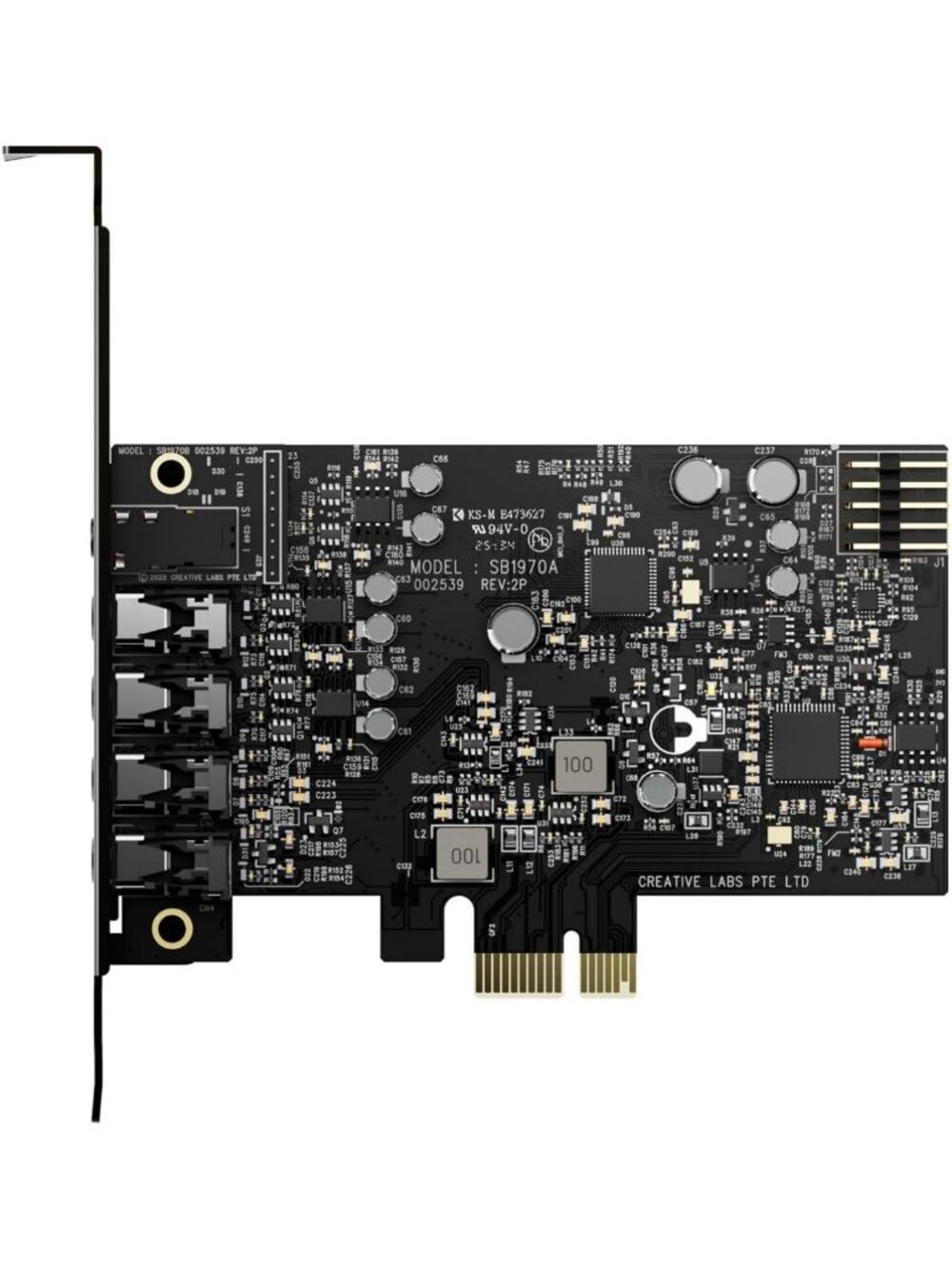 High-Res PCIe Sound Card for Gaming & Music | Creative Sound Enhancement